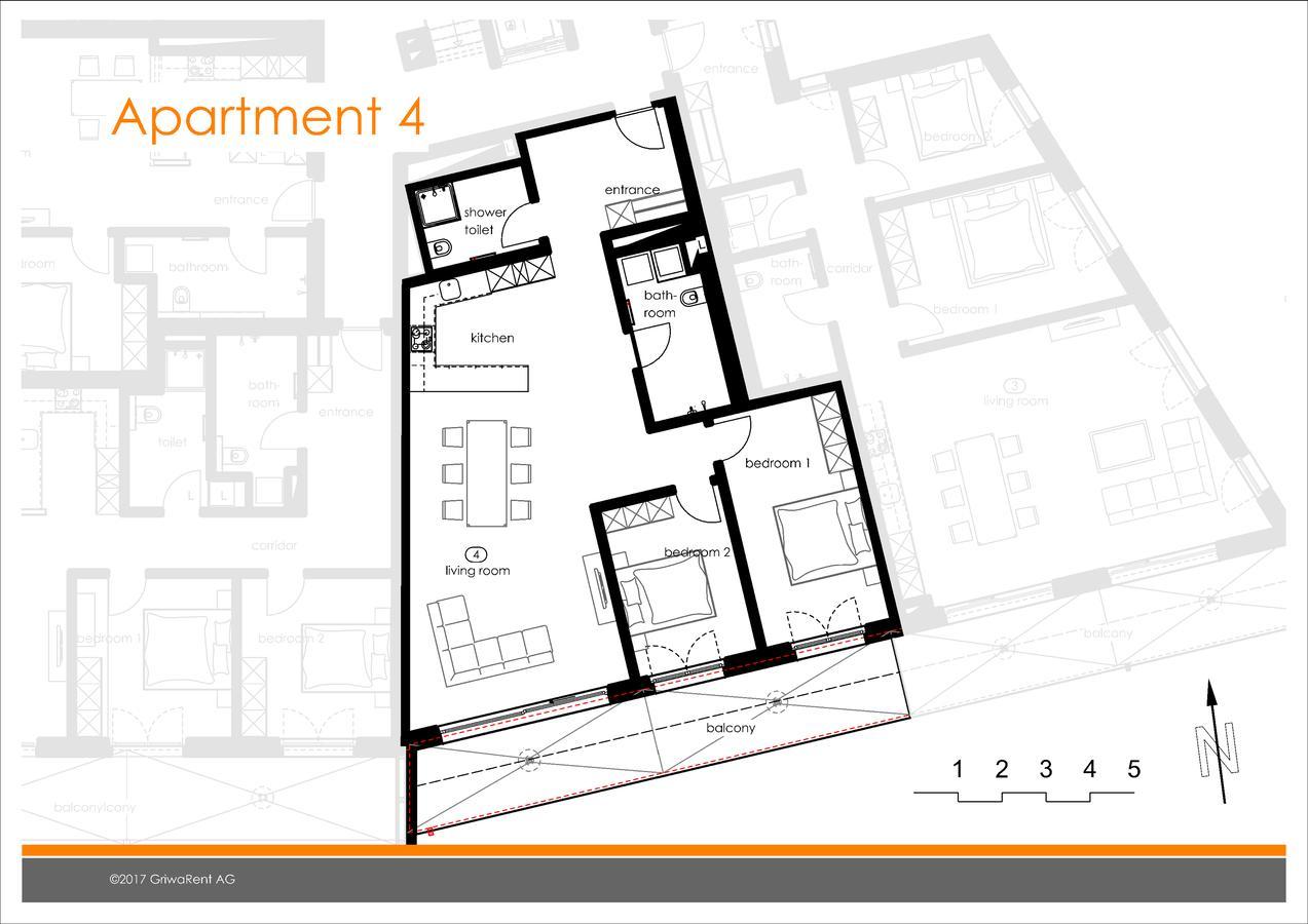 Apartment Ankebaelleli - Griwa Rent Ag 因特拉肯 外观 照片